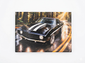Muscle Car Classic: Premium UV-Textured Canvas Print