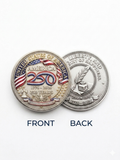 America 250 Commemorative Coin – 40mm UV Printed